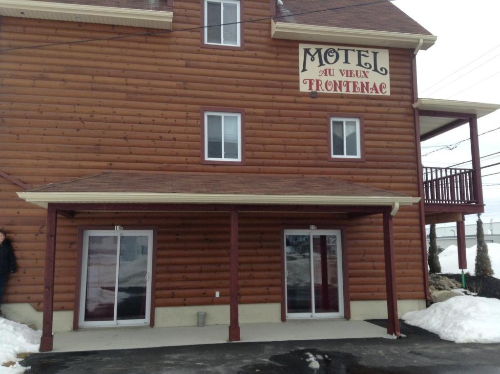 Motel Au Vieux Frontenac Thetford Mines Exterior foto